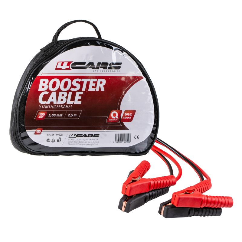 Cablu de pornire 400AMP, 5.0MM², 2.5M