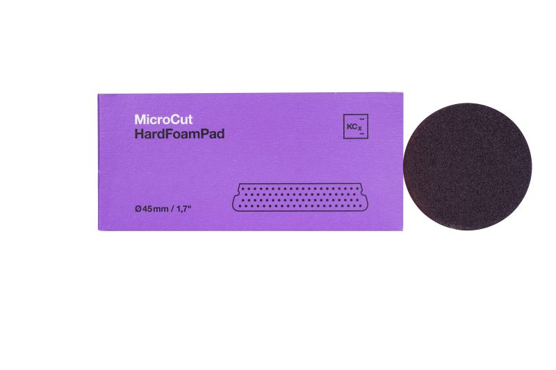 Koch Chemie Micro Cut Hard Foam Pad 45 x 25mm - Leštící kotouč fialový tvrdý
