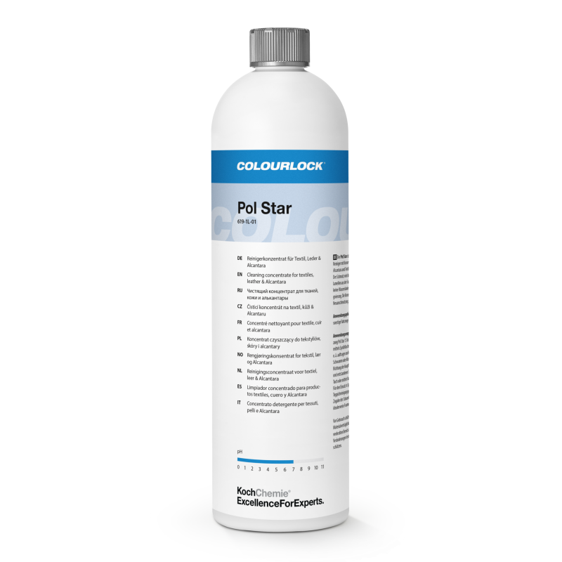 COLOURLOCK Pol Star - Čistič kůže, textilií a alcantary 1L