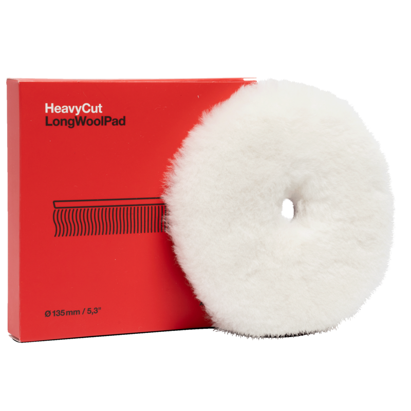 Koch Chemie Heavy Cut Long Wool Pad 135mm - Δίσκος γυαλίσματος από προβίνα