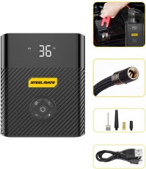 TI SP1 Compressor voor banden oppompen / Jump starter
