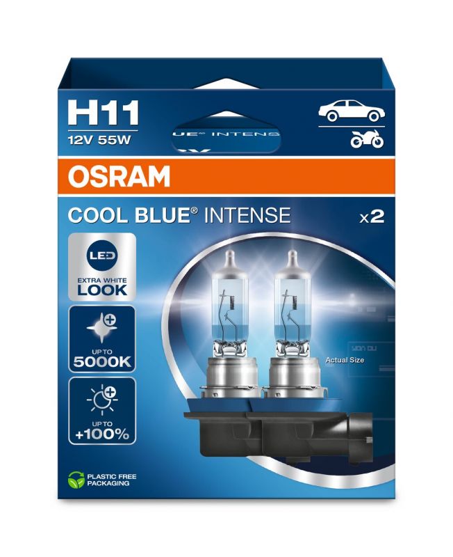 OSRAM CoolBlue Intense H11 55W NextGeneration 5000K BOX