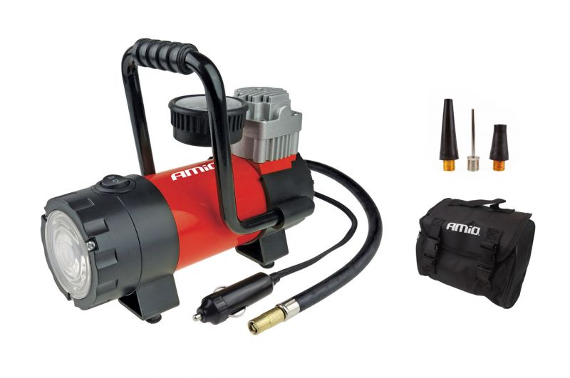 Compressor de ar para carro 12V HQ LED ACOMP-06