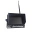 TFT7HDW Monitor 7" zestaw bezprzewodowy, 4-kanałowy, 4split 12/24V