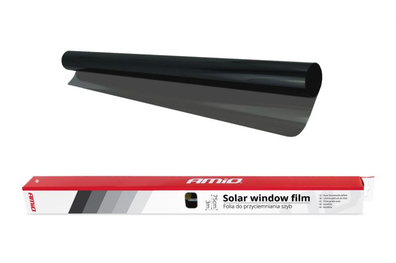 AMiO Ikkunafolio Dark Black 0,75x3m Valonläpäisevyys 15%