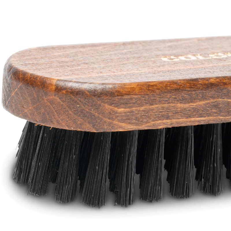 COLOURLOCK Leather Cleaning Brush Brown - Borstel voor leer