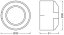 Καπάκι κύριου προβολέα LEDriving CAP LEDCAP09 2 τεμ.
