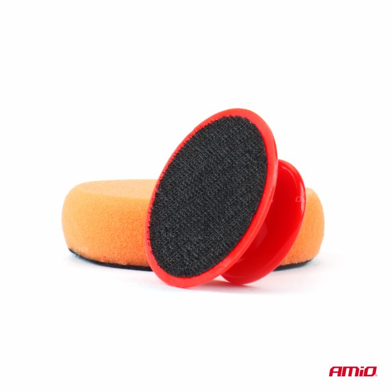 Conjunto de esponjas para encerar carro com cabo de 10cm, 5 unidades