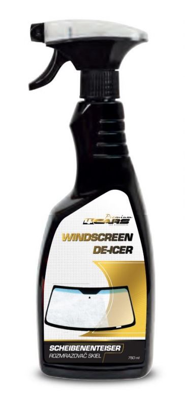 4CARS Rozmrazovač skiel - 750ml/pumpička