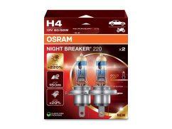 H4 OSRAM Night Breaker Laser +220% 64193NB220-2HB 2ks BOX