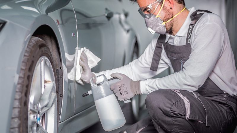 iK HC 1.5 - Pulverizador de pressão manual; resistente a produtos químicos