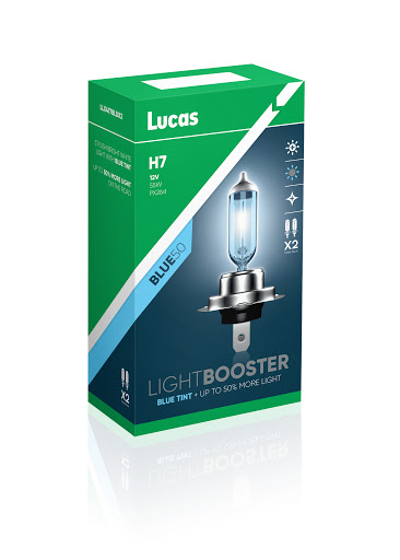 LUCAS Blue Light Booster H7 PX26d 12V 55W