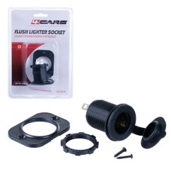 4CARS Tomada de isqueiro externa 12/24V 20A
