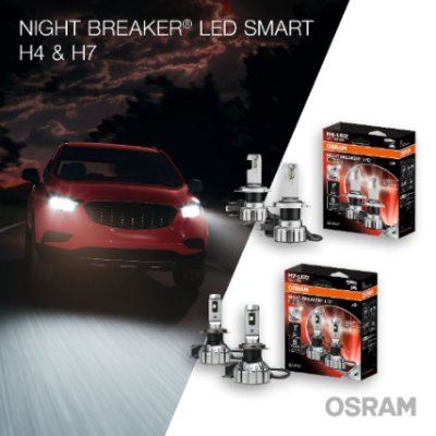 OSRAM SMART LED +330% omologate