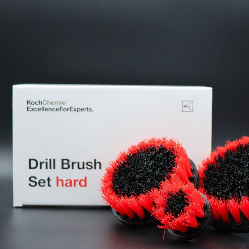 Koch Chemie Drill Brush Set hard - Set 3 komada Tvrdih četkica za AKU bušilicu