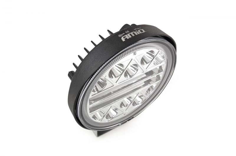 LED lampa robocza 26LED Ø110 42W COMBO 9-36V AWL16