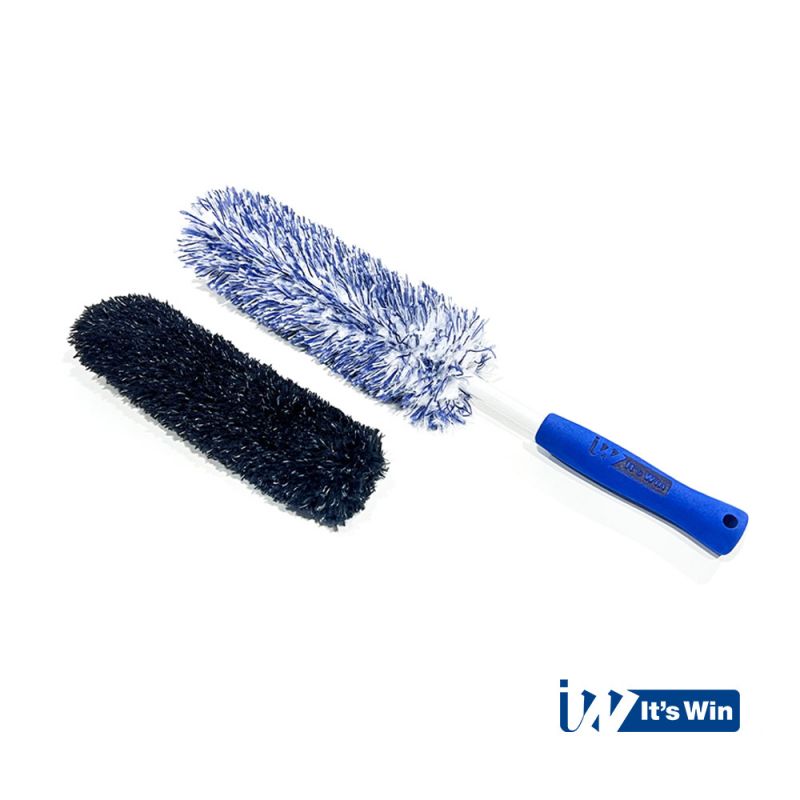 It's Win WINC-251 wielborstel 12", buigzaam, 2 koppen