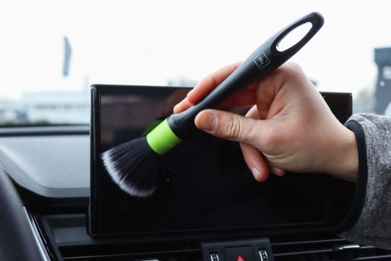 Koch Chemie Interior Brush Green - Pincel de detalhamento extra macio