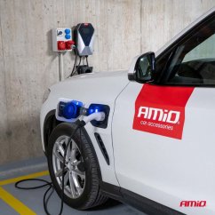 Trójfazowa ścienna ładowarka do pojazdów elektrycznych 11kW 16A 400V AMiO-04842