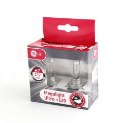 Żarówka halogenowa Megalight Ultra GE H7-MU120