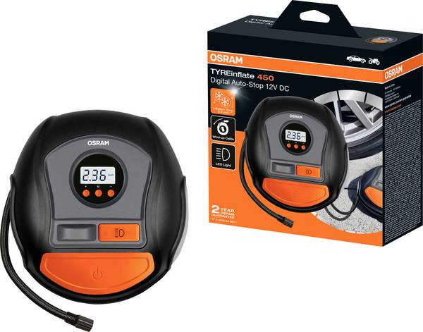 Compresseur numérique OSRAM TYREinflate 450