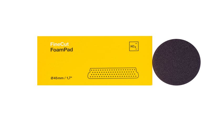 Koch Chemie Fine Cut Foam Pad 45 x 25 mm - Κίτρινος δίσκος γυαλισμού