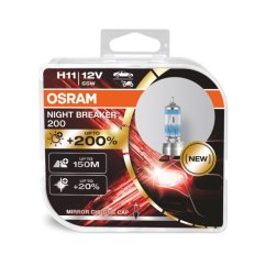 H11 OSRAM Night Breaker Laser +200% BOX 2 unidades