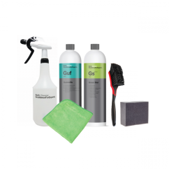 Koch Chemie kit de limpeza e tratamento de tapetes de borracha