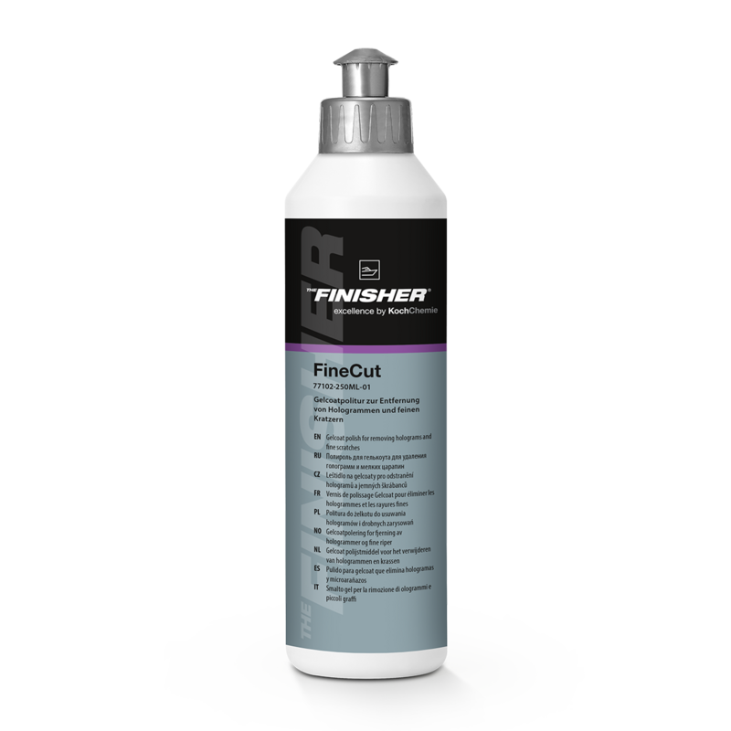 Koch Chemie The Finisher FineCut - Pasta de polimento fino para gelcoat e verniz de barcos 250ml