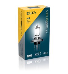 ELTA H4 12V 60/55W Vision PRO +50% BOX 2 pièces