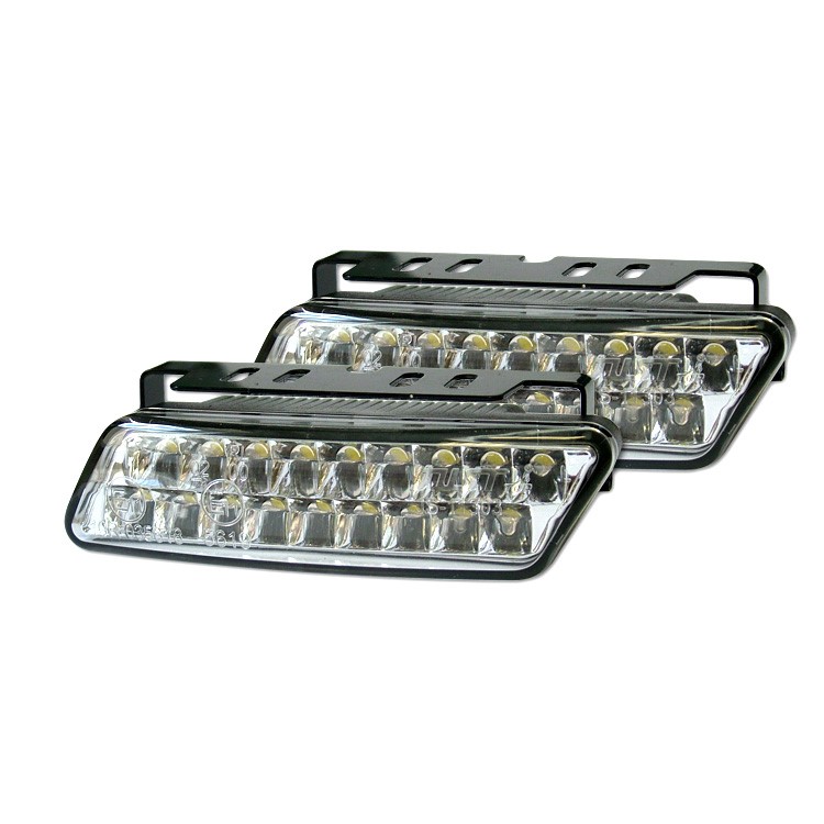 LED światła do jazdy dziennej DRL 10
