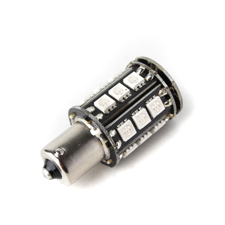 Bombilla LED MICHIBA, BAU15s CANBUS, amarilla, 1 unidad HL 515A