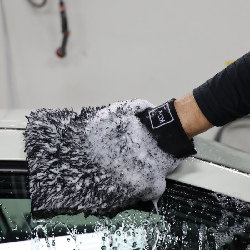 Koch Chemie Exterior Wash Mitt - Luva de lavagem em microfibra