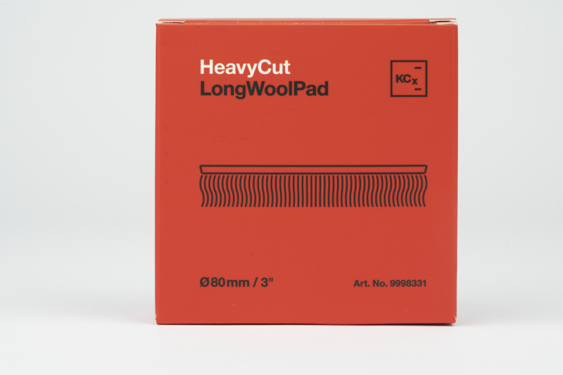 Koch Chemie Heavy Cut Long Wool Pad 80mm - Leštící kotouč z jehněčí kůže