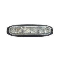 Lumină de avertizare LED de poziție, 12-24V, R65, portocaliu 911X6-A