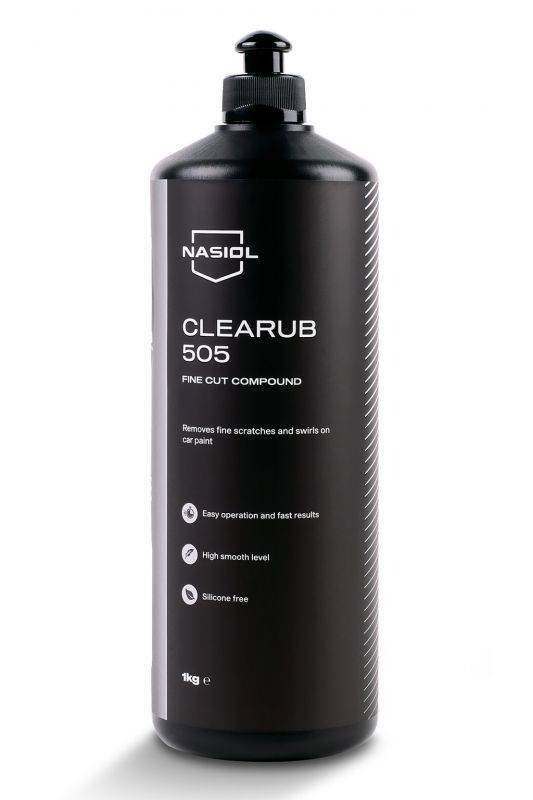 Nasiol CLEARUB 505-L pasta polerska, drobnoziarnista, 1000g