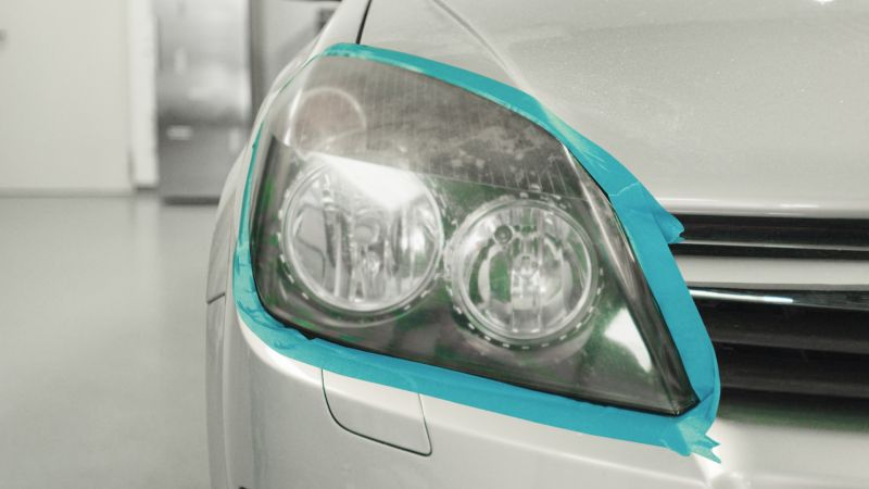Koch Chemie Headlight Polish Set - Set za obnovu farova