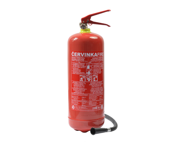 Estintore a polvere 6kg con manometro