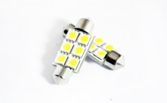 6-SMD 5050 LED dióda sufit 10x36mm