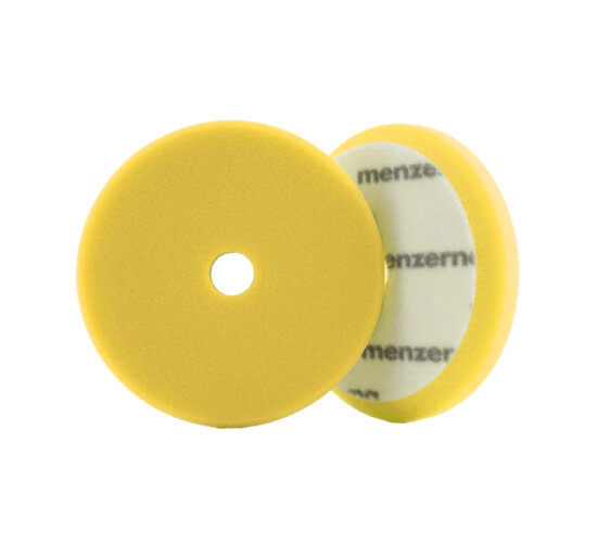 MENZERNA Piankowy polerski krążek 150 mm, żółty, medium, 150 mm