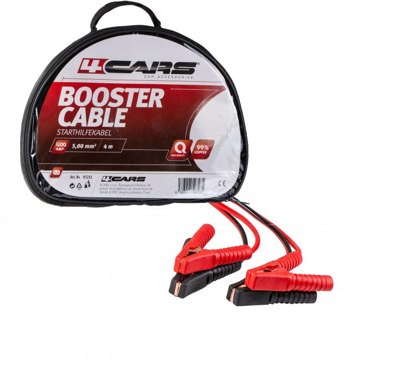Käynnistyskaapeli 400AMP, 5.0MM², 4M
