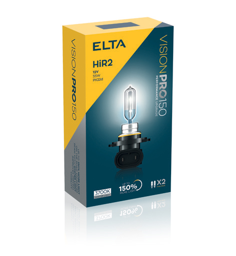 ELTA HIR2 12V 55W Vision PRO +150% BOX 2ks
