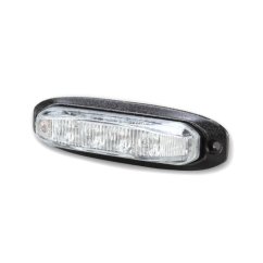 Výstražné poziční LED světlo, 12-24V, R65, oranžové 911X6-A