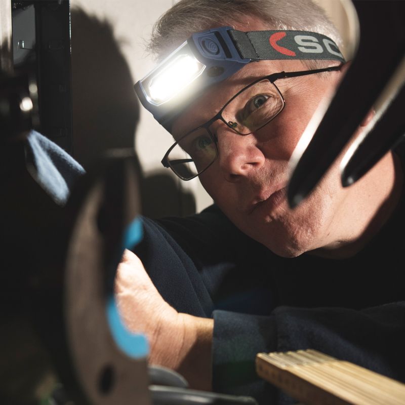 Scangrip I-VIEW - Podesiva čeona lampa visoke snage