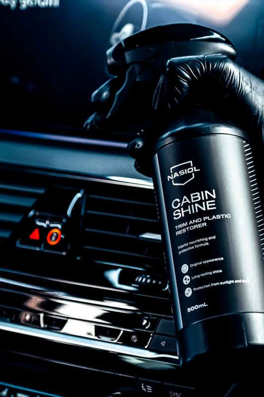 Nasiol CABINSHINE προστατευτικό σπρέι για πλαστικά μέρη εσωτερικού 500ml