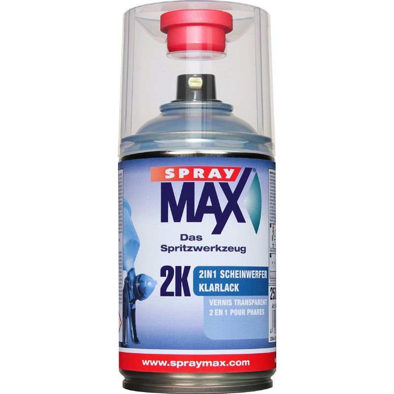 SprayMAX 2K 2in1 verniz para faróis 250ml
