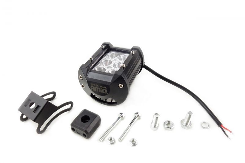 LED pracovní světlo 6LED 95x77 18W FLAT 9-36V AWL17