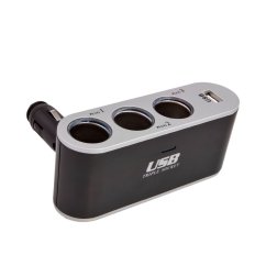 4CARS triplicador de isqueiro 12/24V com USB n.º 2
