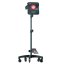 Scangrip Wheel stand - móvel; tripé telescópico para luzes de detalhamento e trabalho