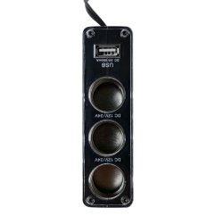 Divisor de isqueiro 12/24V com USB n.º 1